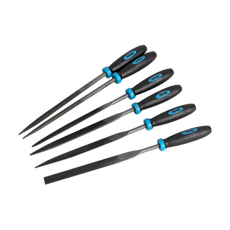 سوهان فلز فیکس تک مدل FHFSS006 مجموعه 6 عددی