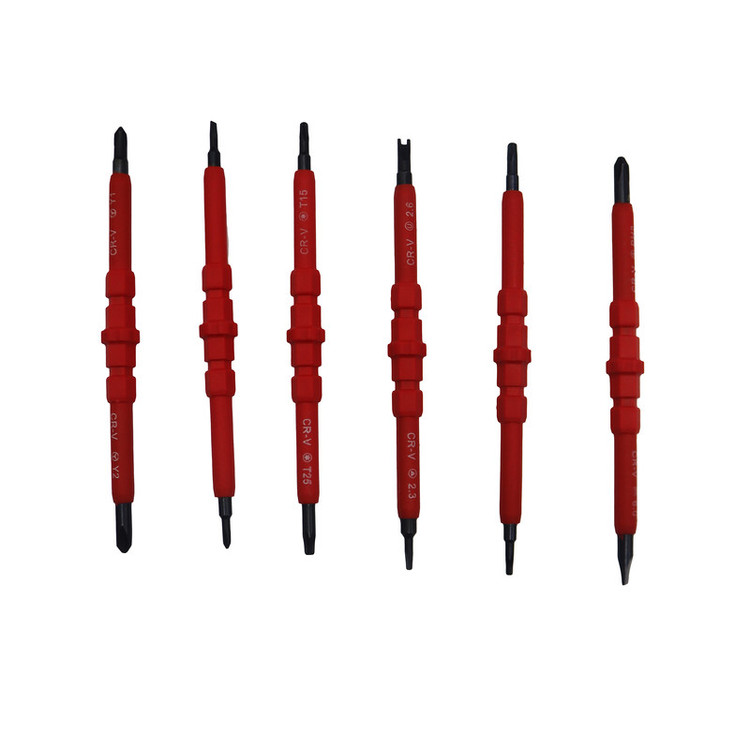 پیچ گوشتی دو طرفه جولی کد YP-Two Way-07 مجموعه 7 عددی