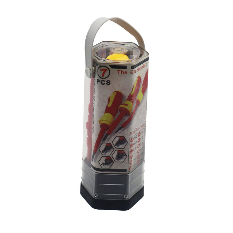 پیچ گوشتی دو طرفه جولی کد YP-Two Way-07 مجموعه 7 عددی