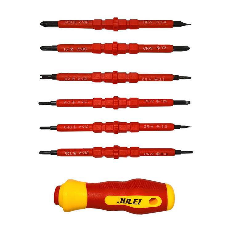 پیچ گوشتی جولی مدل JI0-0013 مجموعه 7 عددی