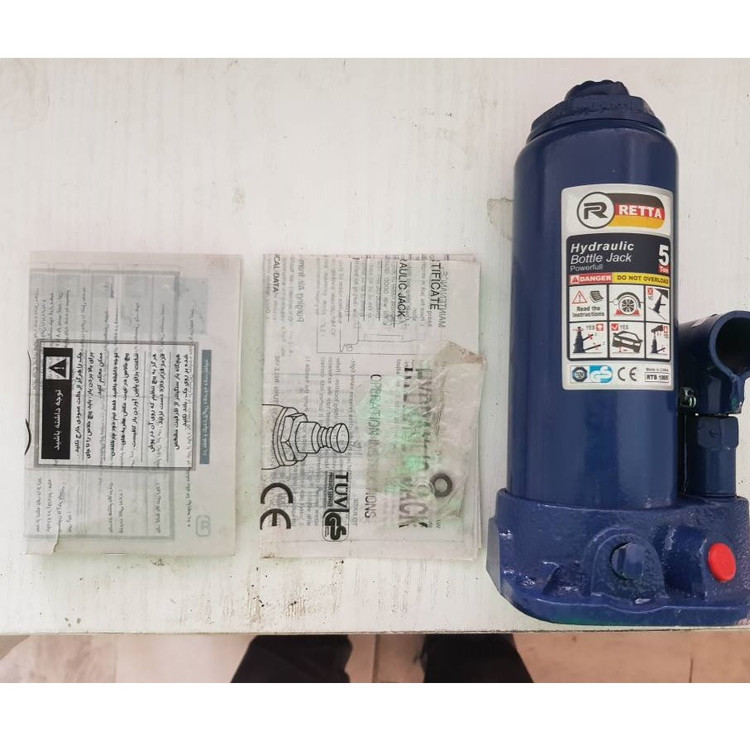 جک هیدرولیک خودرو رتتا مدل RTB-1005 ظرفیت 5 تن